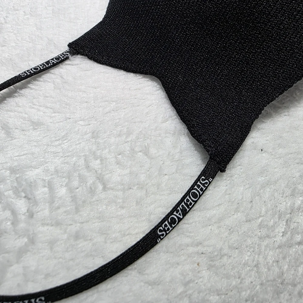 NWT Off-White Arrows motif face mask Black Blue L/XL